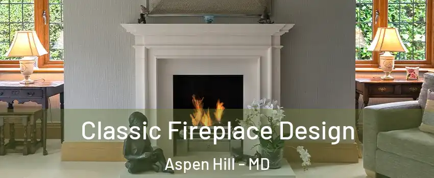  Classic Fireplace Design Aspen Hill - MD