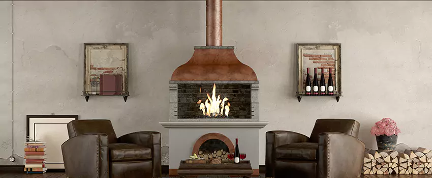 Thelin Hearth Products Providence Pellet Insert Fireplace Installation in Aspen Hill, MD