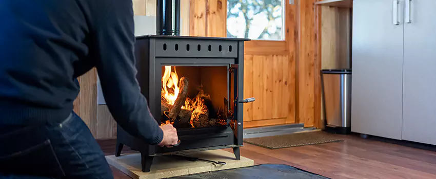Open Hearth Wood Fireplace Installation in Aspen Hill, MD