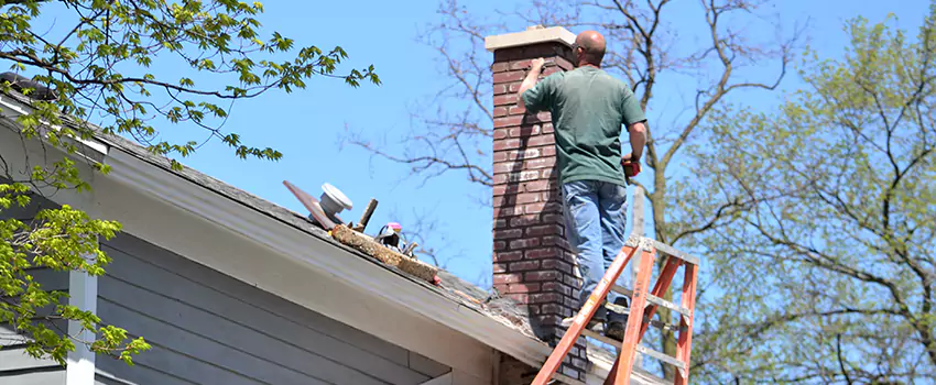 Vinyl and PVC Chimney Flashing Installation in Aspen Hill, MD