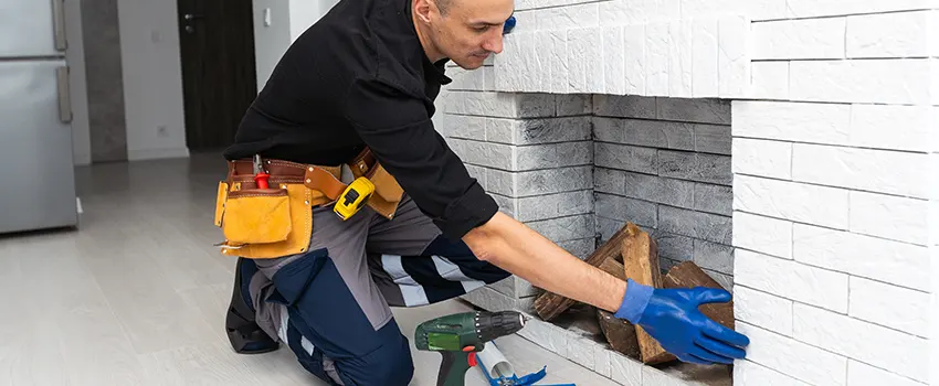 Fireplace Damaged Damper Frame Repair Services in Aspen Hill, Maryland