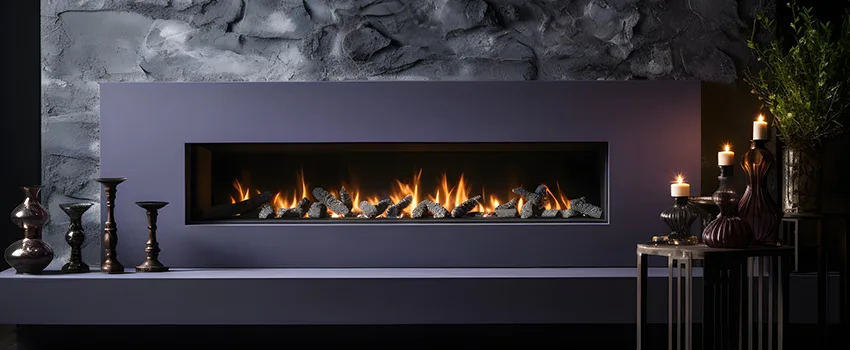 Ember Bed for Ventless Gas Fireplace in Aspen Hill, MD
