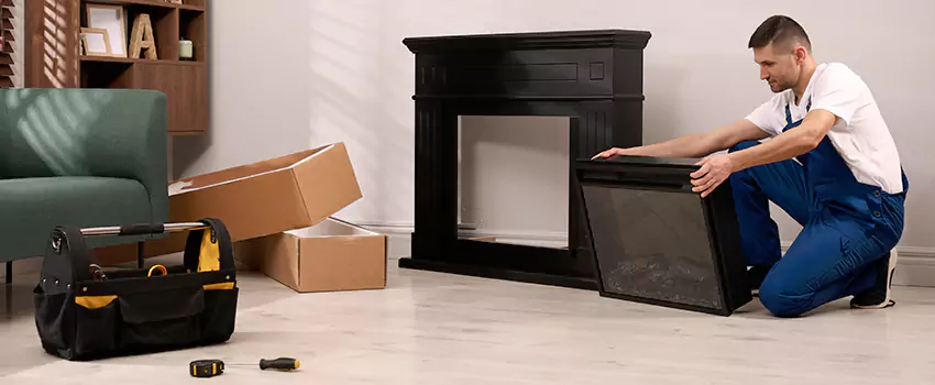 Old Rusted Metal Fireplace Repair And Replacement in Aspen Hill, MD