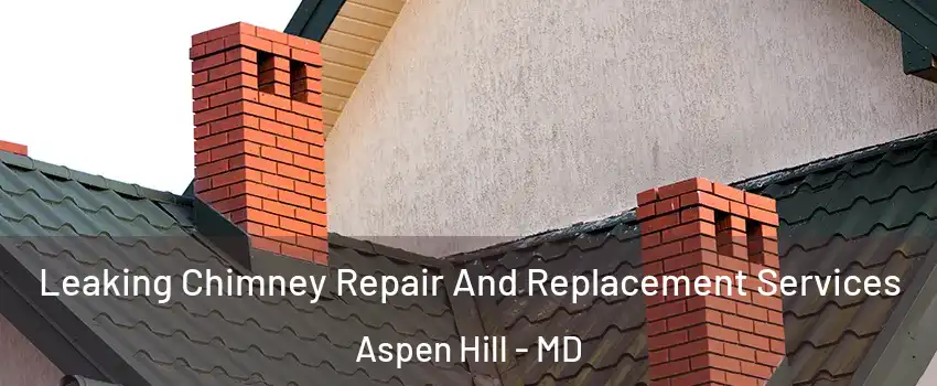  Leaking Chimney Repair And Replacement Services Aspen Hill - MD